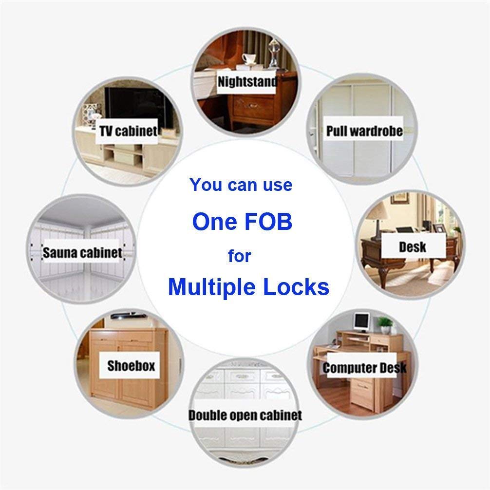 Free opening invisible lock drawer shoe cabinet smart cabinet wardrobe lock sauna lock induction cabinet lock